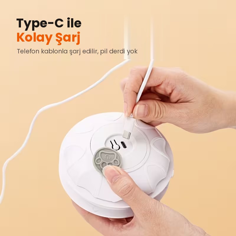 Type-C ile kolay şarj